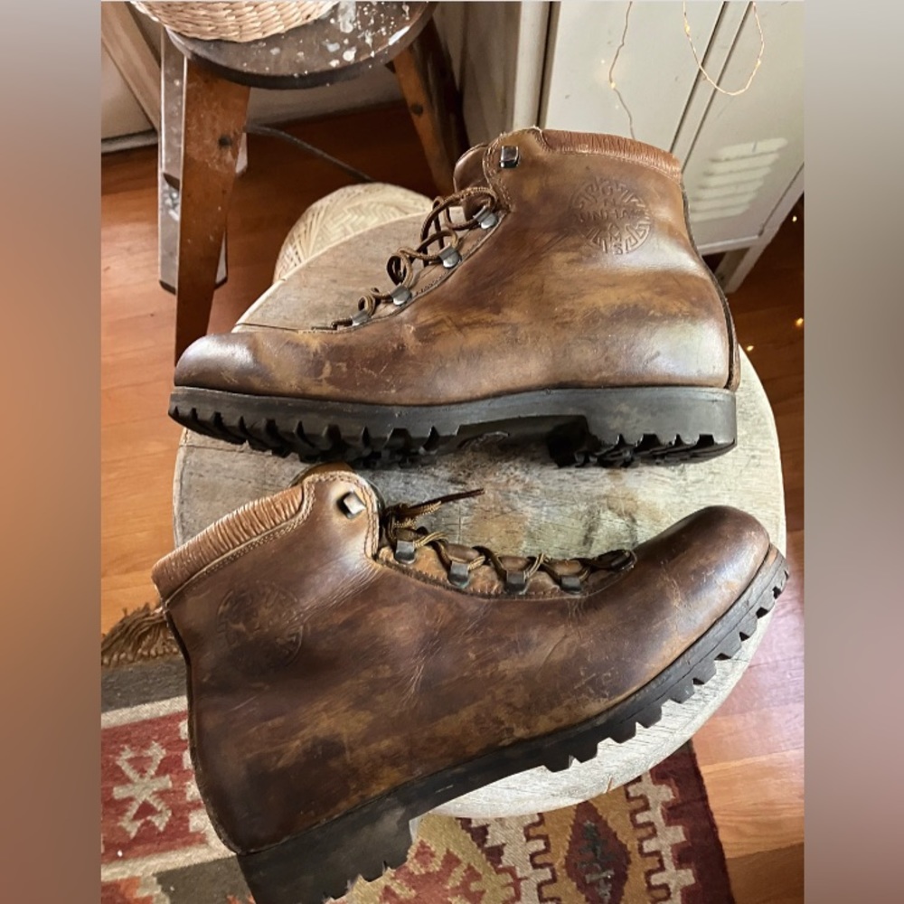 Rare Vintage Dunham Men’s Tyrolean Mountain Hiking Boots - Picture 3 of 15